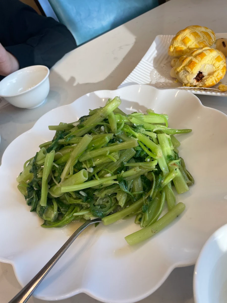 白灼菜心 oyster sauce with yu choy